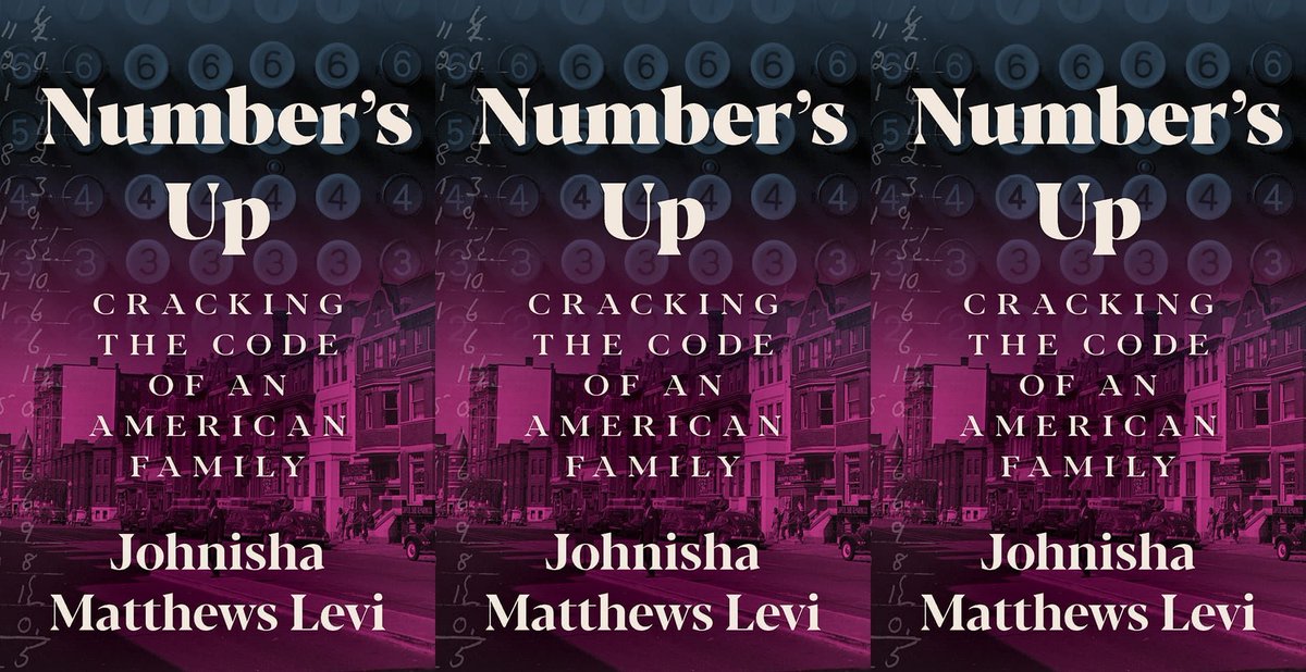 Join Johnisha Matthews Levi at The Writer’s Center in Bethesda, MD on Saturday, July 26 at 2 PM for a reading from her compelling memoir, NUMBER’S UP. She will appear in conversation with DC author Bernardine (Dine) Watson—register here: bit.ly/3GvmvuS