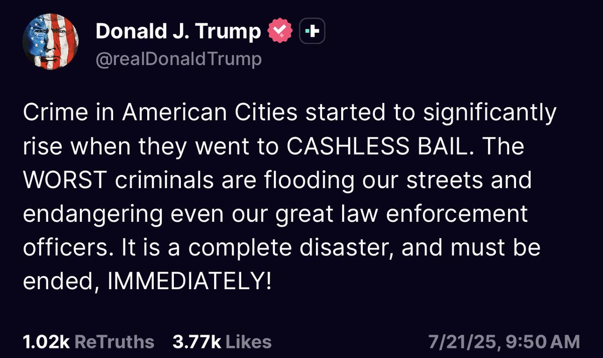 RonFilipkowski's tweet image. I had hundreds of clients over the years who begged to be able to post a cash bond instead of being placed on supervised release where they have to check in, get random drug tested, etc. Of course, the bail bond industry prefers cash bonds.