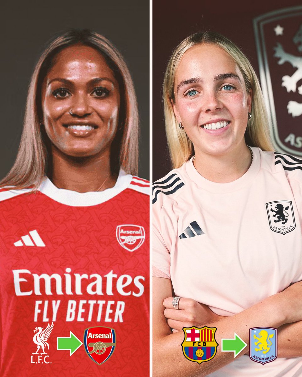 BarclaysWSL's tweet image. The transfer window has delivered, this summer’s new arrivals are set to light up the #BarclaysWSL 🤩
Who’s your pick for signing of the summer? 👇