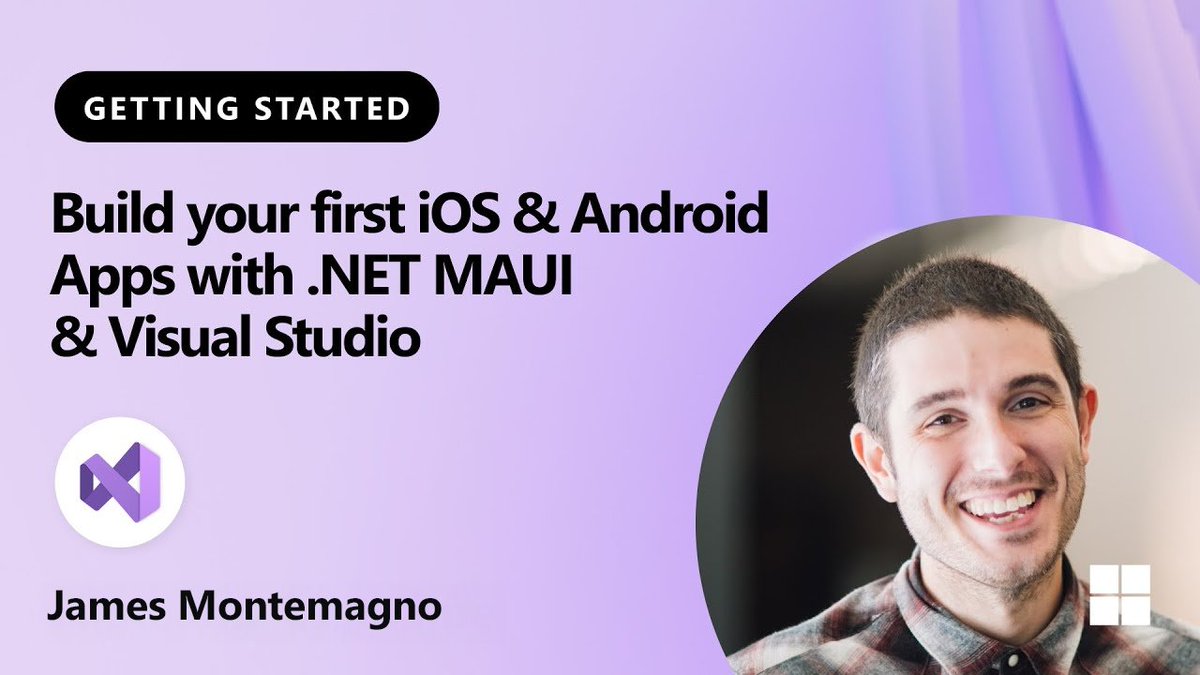 dotnet's tweet image. Kickstart your app development journey with .NET Multi-platform App UI!
In this video, we learn how to create powerful desktop and mobile apps for iOS, Android, macOS, and Windows—all with a single codebase using C# and XAML. Check it out 👉 msft.it/6013sDdrN
#dotNETMAUI