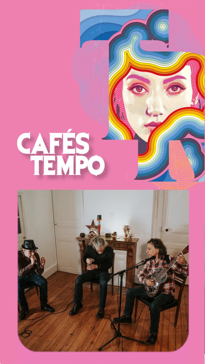 Angers's tweet image. Demain, deux rendez-vous Tempo Rives :
🎤 Soirée podcast au Wheat : Animée par Juliette Cottin, et avec la participation des artistes Coline Linder et CJ Beth de 18h à 19h30.
🎸Café Tempo : Concert de Spoon (blues acoustique, slam) à la Chouette de 19h à 21h45.
