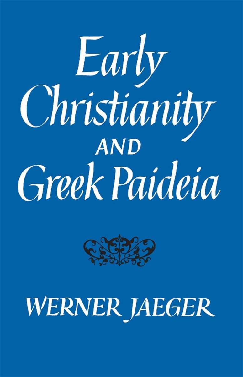 dominbydigdug's tweet image. Regarding Greek culture, Jaeger writes "The reason for its survival as a whole was the fact that it possessed Plato; had it not been for him, the rest of Hellenic culture might have died along with the old Olympian gods" (p. 44).