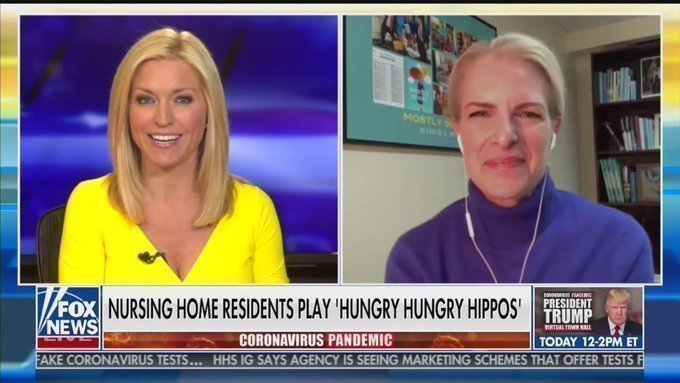 CNN: Trump's Epstein fiasco grows larger - New evidence emerges 

MSNBC: Trump's Epstein debacle intensifies - New witnesses come forward 

Fox News: Nursing home residents play 'Hungry Hungry Hippos'