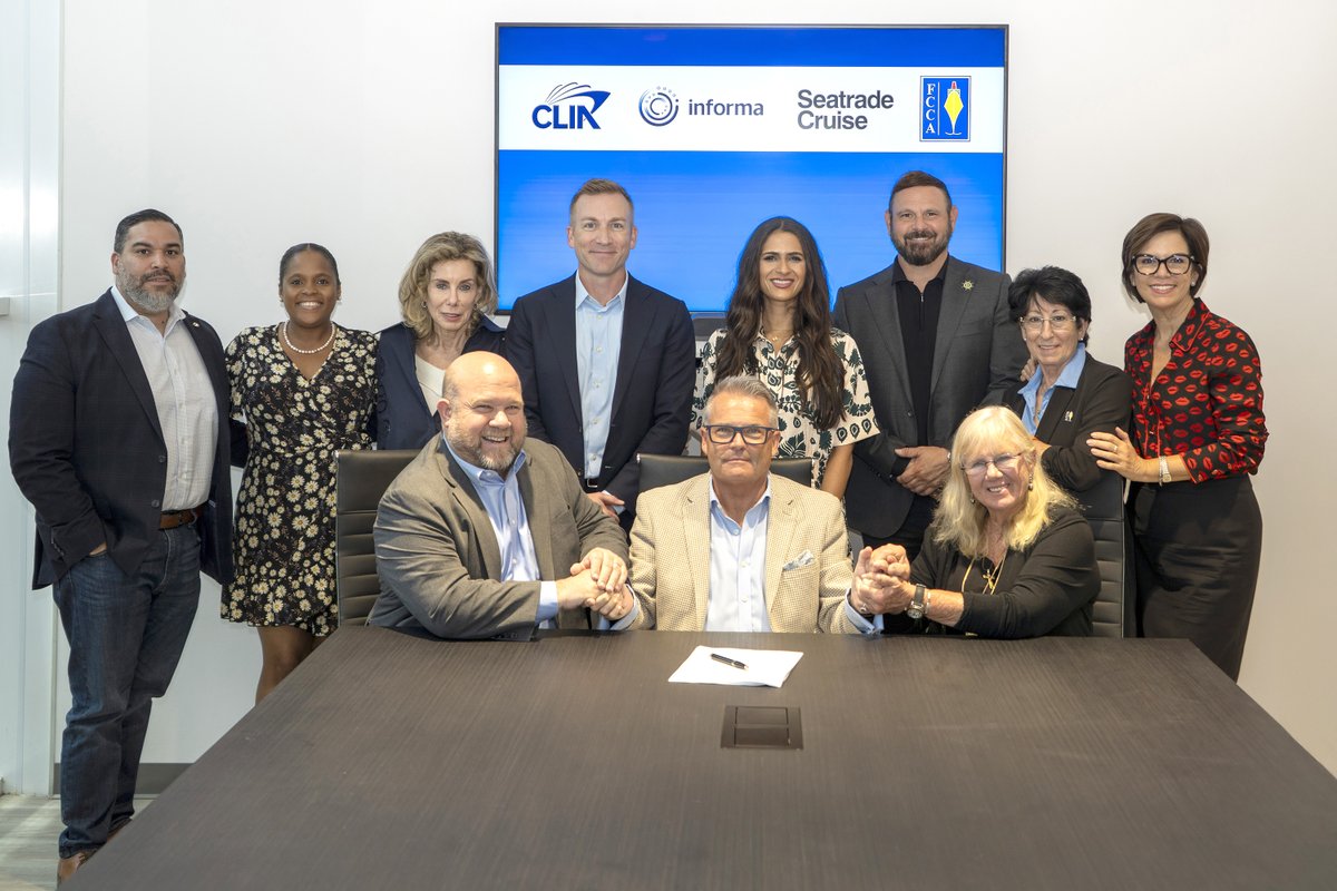 🚢 Big news for the cruise industry! 🌎

Seatrade Cruise, CLIA and FCCA have signed a landmark 10-year agreement to drive innovation, sustainability and growth across the global cruise sector. 🤝

This extended partnership builds on decades of collaboration and paves the way for