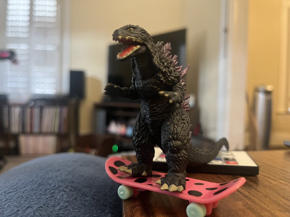StAdkison's tweet image. Godzilla bout to do it to &apos;em