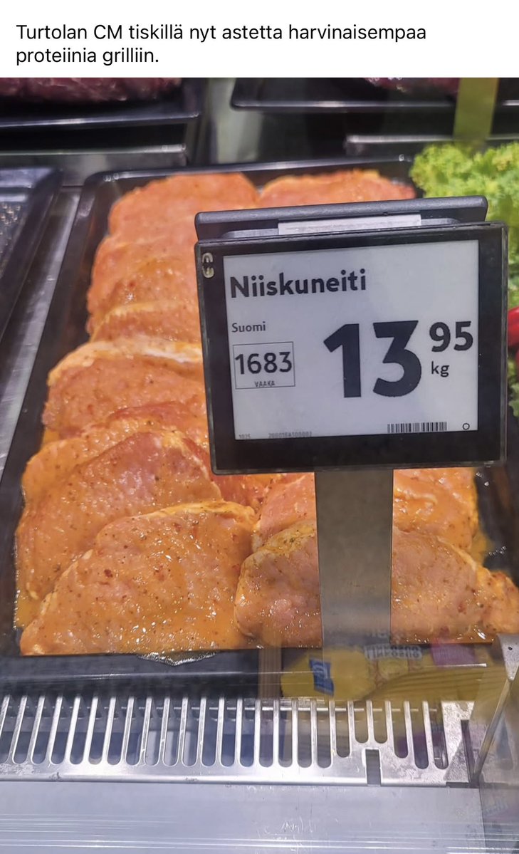 IhanvaanMiika's tweet image. Turtolan Cittarissa on Muumilaakson porukkaa enemmänkin tarjolla.
On muumin jauhelihaa ja nyt Niiskuneitiä erikseen ☝🏼