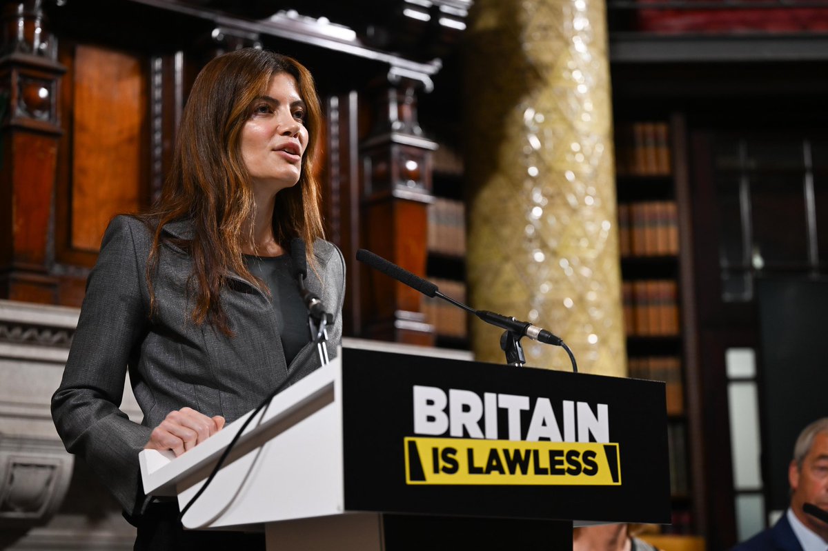 policylaila's tweet image. I am delighted to be part our 6 week campaign, alongside Sarah and Nigel, on what a Reform government would do on law and order campaign:
This is the promise I ended my speech with:
To every parent, every teenager, every woman walking home late, to every shopkeeper, to everyone…