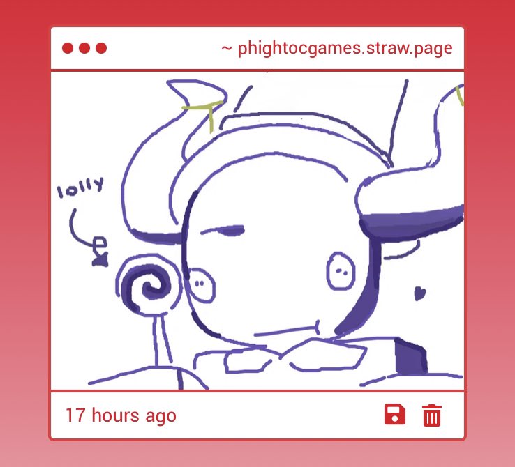 phightoc_games's tweet image. “I’m so silly!” - 🎩