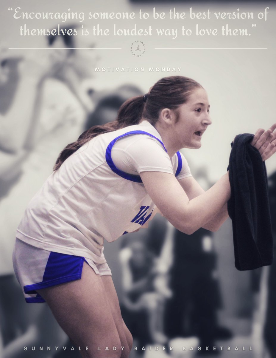 MOTIVATIONAL MONDAY 🏀
“Encouraging someone to be the best version of themselves is the loudest way to love them.”