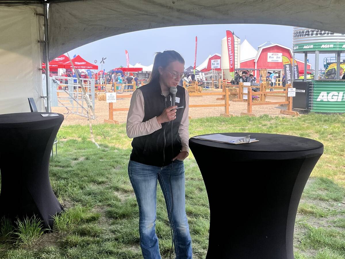 Ag in Motion speaker highlights need for biosecurity on cattle operations. vist.ly/3ym3y