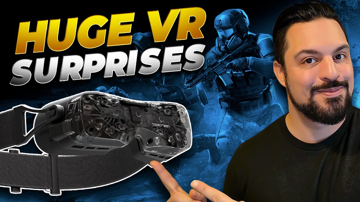 matteo311's tweet image. This is a surprisingly EVENTFUL week for VR Gamers.  There are multiple new games and playable demos to check out, huge PSVR2 game sales, prototype headsets from Meta a VR chat version of the Big Screen Beyond and much more

Click here - youtu.be/fjIt0kYQCDM