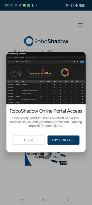 MakeTechEasier's tweet image. RoboShadow Network IP Port Scanner provides self-penetration tests for free. Its Port Scan feature can scan more than 65000 ports.

Read the full article: 7 of the Best Hacking Apps for Android
▸ lttr.ai/AgsVW

#AndroidHackingApps #AndroidPhone #WhiteHatHackers