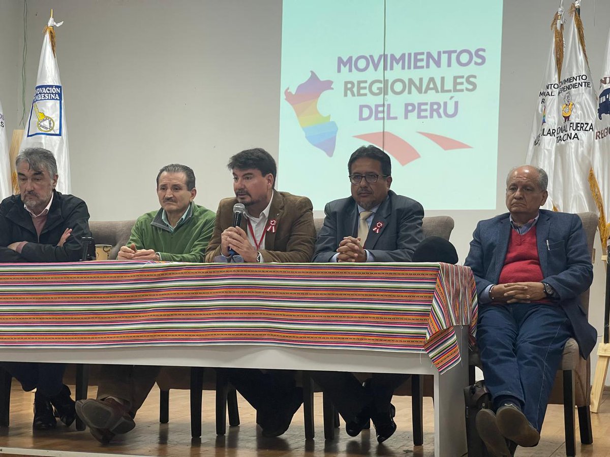MovRegionales's tweet image. Asociación de @MovRegionales celebran Congreso Nacional de Movimientos Regionales en local del @SUTEP acordando apoyo conjunto en ERM 2026, y reafirman compromiso con la defensa del derecho a la participación política y la democracia
@RPPNoticias @exitosape @canalN_ @atv_noticias