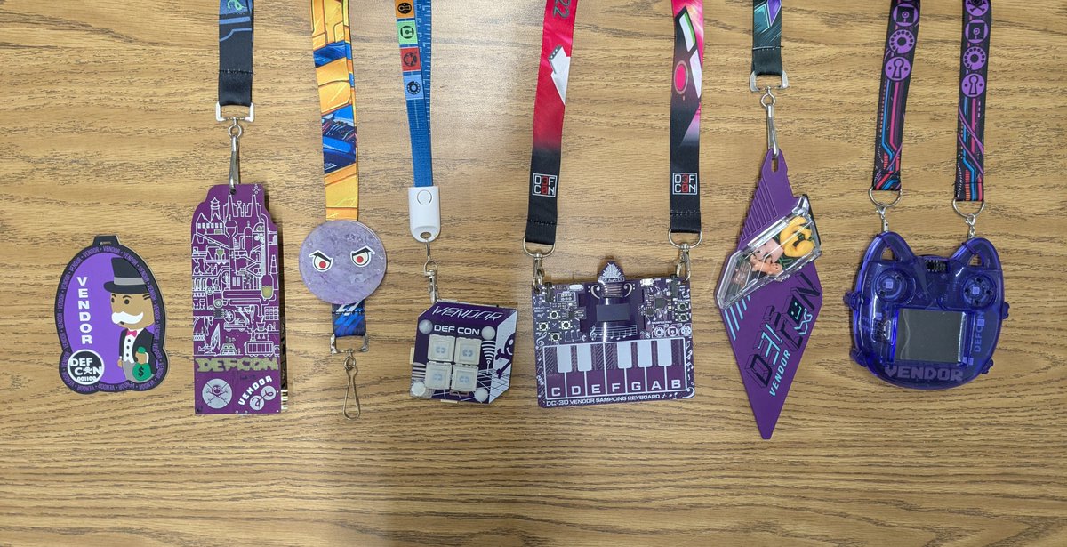 HackerBoxes's tweet image. PURPLE #badgelife #defcon33