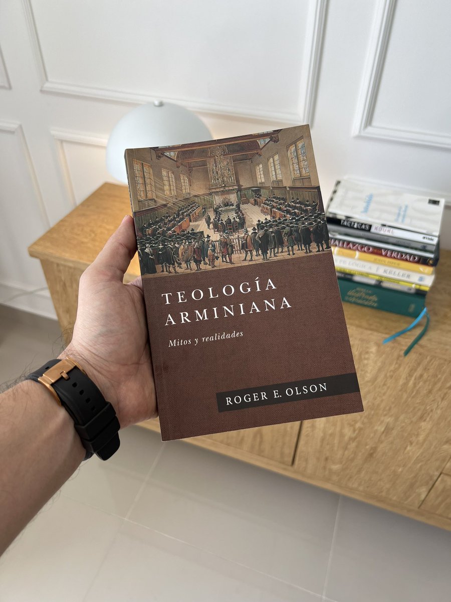 JonathanMurciaD's tweet image. Llevo 9 años leyendo con mucha diligencia teología y con mucha vergüenza debo admitir que nunca me había detenido a leer un libro de soteriología arminiana desde un arminiano. Todo lo que sé de arminianismo es de oídas y de teologías sistemáticas calvinistas y de libros de…
