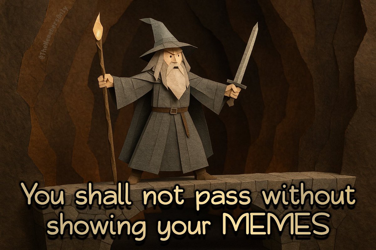 TheMemebersOnly's tweet image. 🚨BREAKING!!!🚨
🚨MEME DUMP 🚨
**FOR ALL ACCOUNTS UNDER 20K FOLLOWERS**
R P these talented memers so they get the attention they deserve!
Let’s see your dankest MEMES!! 🔥🔥