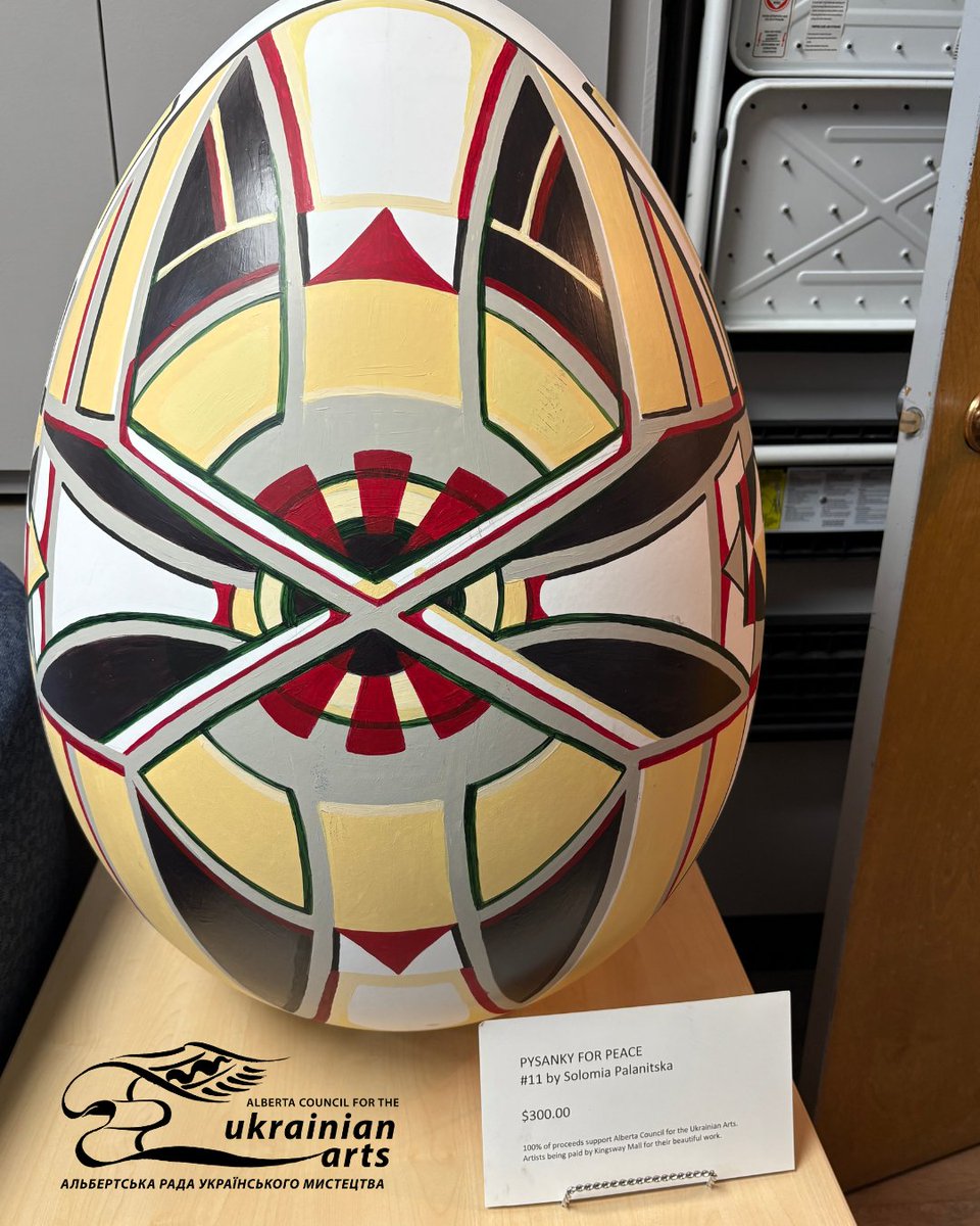 ACUA πΊπ¦ (@acuaarts) on Twitter photo Pysanky For Peace exhibition with <a href="/kingswaymall/">Kingsway Mall</a> moved to our Gallery and Boutique only 4 remain available for sale, like this piece by Solomia Palanitska.
100% of the proceeds of each egg sale supports ACUA and Ukrainian artists. Buy online or in store. Pysanky For Peace exhibition with <a href="/kingswaymall/">Kingsway Mall</a> moved to our Gallery and Boutique only 4 remain available for sale, like this piece by Solomia Palanitska.
100% of the proceeds of each egg sale supports ACUA and Ukrainian artists. Buy online or in store.
