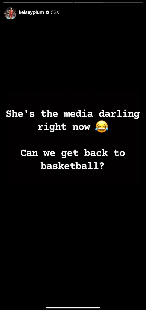 TheNBACentel's tweet image. Kelsey Plum taking a shot at Caitlin Clark 😳
(Via @Kelseyplum10 IG)