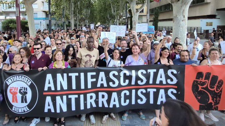 EgioVictor's tweet image. Esto es Murcia 🥹
La gente buena. Las antirracistas, las antifascistas, somos más y mejores que ellos.