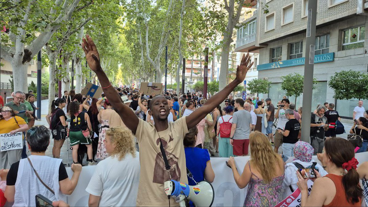 EgioVictor's tweet image. Esto es Murcia 🥹
La gente buena. Las antirracistas, las antifascistas, somos más y mejores que ellos.