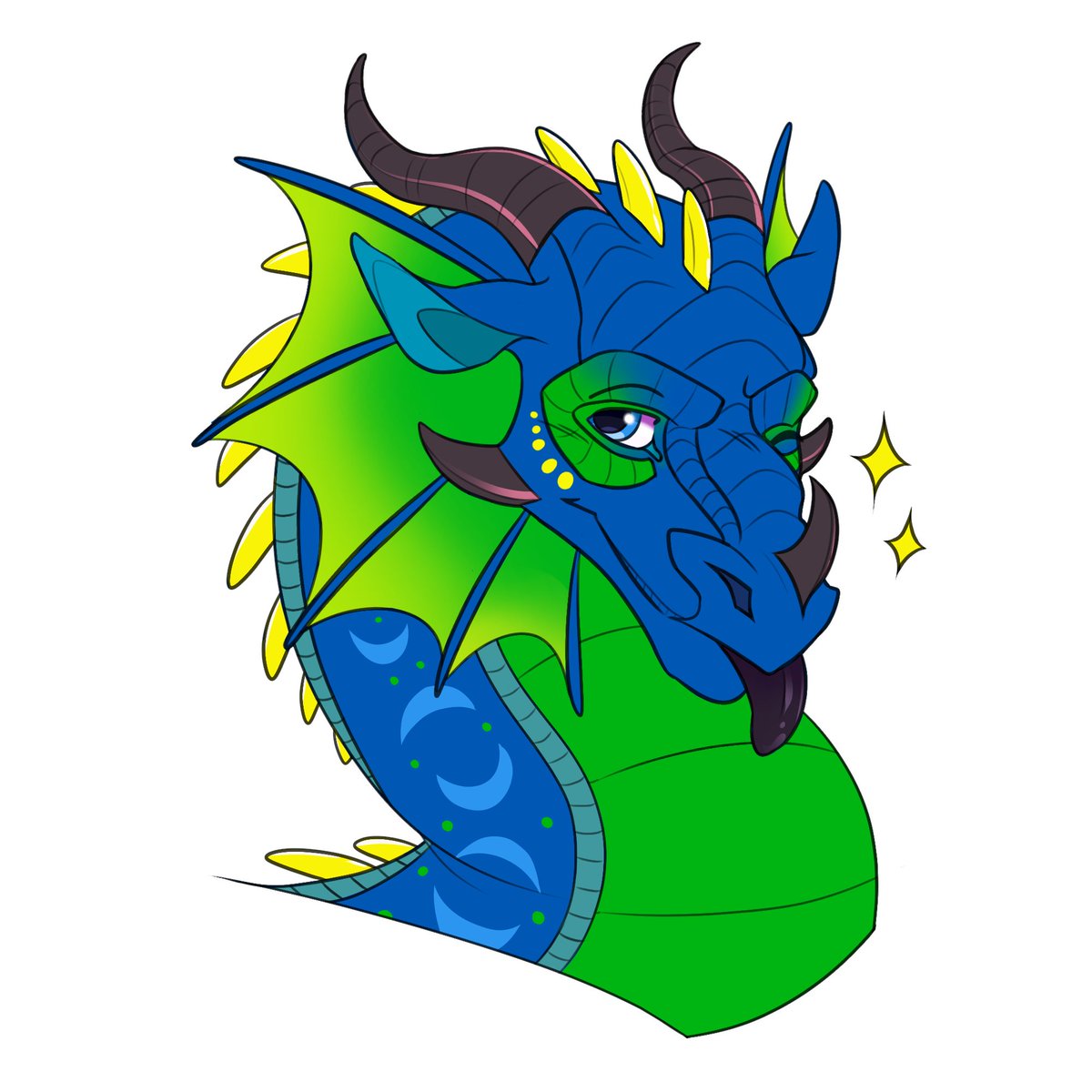 AtacamaTheBean's tweet image. Rainwing headshot commission for @SquEEdge69 💙💚
This was a blast to draw, thank you for commissioning me!
Link to their FA character page:
furaffinity.net/user/conferr/
#WingsofFire #wingsoffirefanart #digitalartwork #commissionart