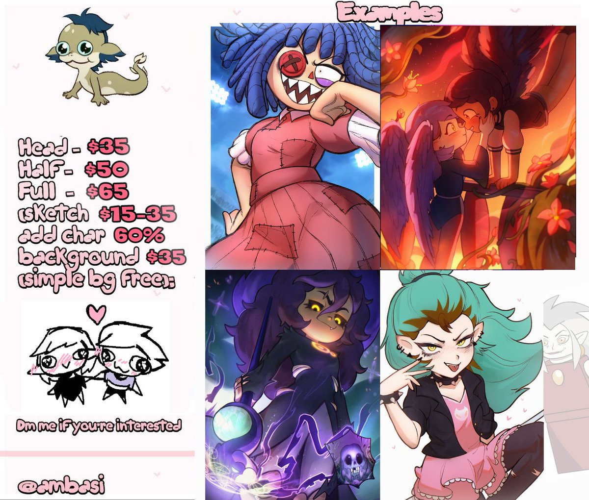 amba_si's tweet image. Hello everyone!
Something’s come up in my life, so I’m opening 5 extra commission slots!
Thank you so much for all the support and for grabbing the previous slots so quickly I truly appreciate it!
RTs and shares would mean a lot!
#commissionsopen #commissions #theowlhouse