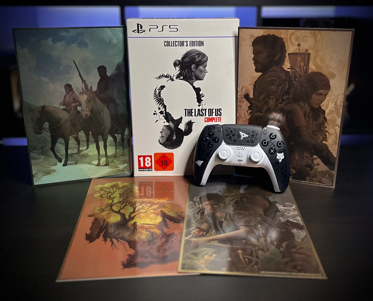 JustMeeVicky's tweet image. Absolutely in love with this artwork included from the new The Last Of Us Collector’s Edition!
#TheLastOfUs #PlayStation @PlayStationUK