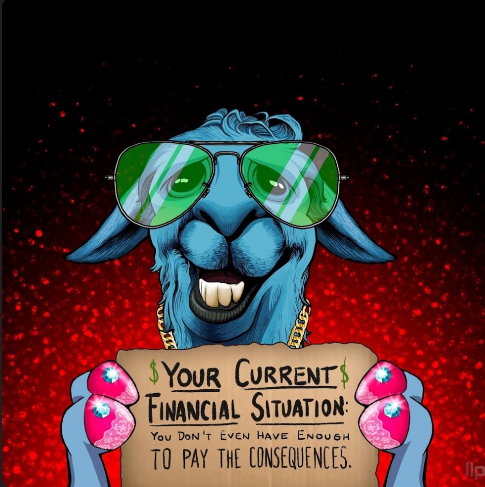 Volleytt (@peterogink) on Twitter photo Welcome to $SOL <a href="/lallamapic/">La Llama Politically Incorrect Club</a> 🫶🏻
Got the vibes these guys are here to take over Solana with their amazing IP.
This badboy goes straight to my vault!
Lets show up Llama's 🚀 Welcome to $SOL <a href="/lallamapic/">La Llama Politically Incorrect Club</a> 🫶🏻
Got the vibes these guys are here to take over Solana with their amazing IP.
This badboy goes straight to my vault!
Lets show up Llama's 🚀