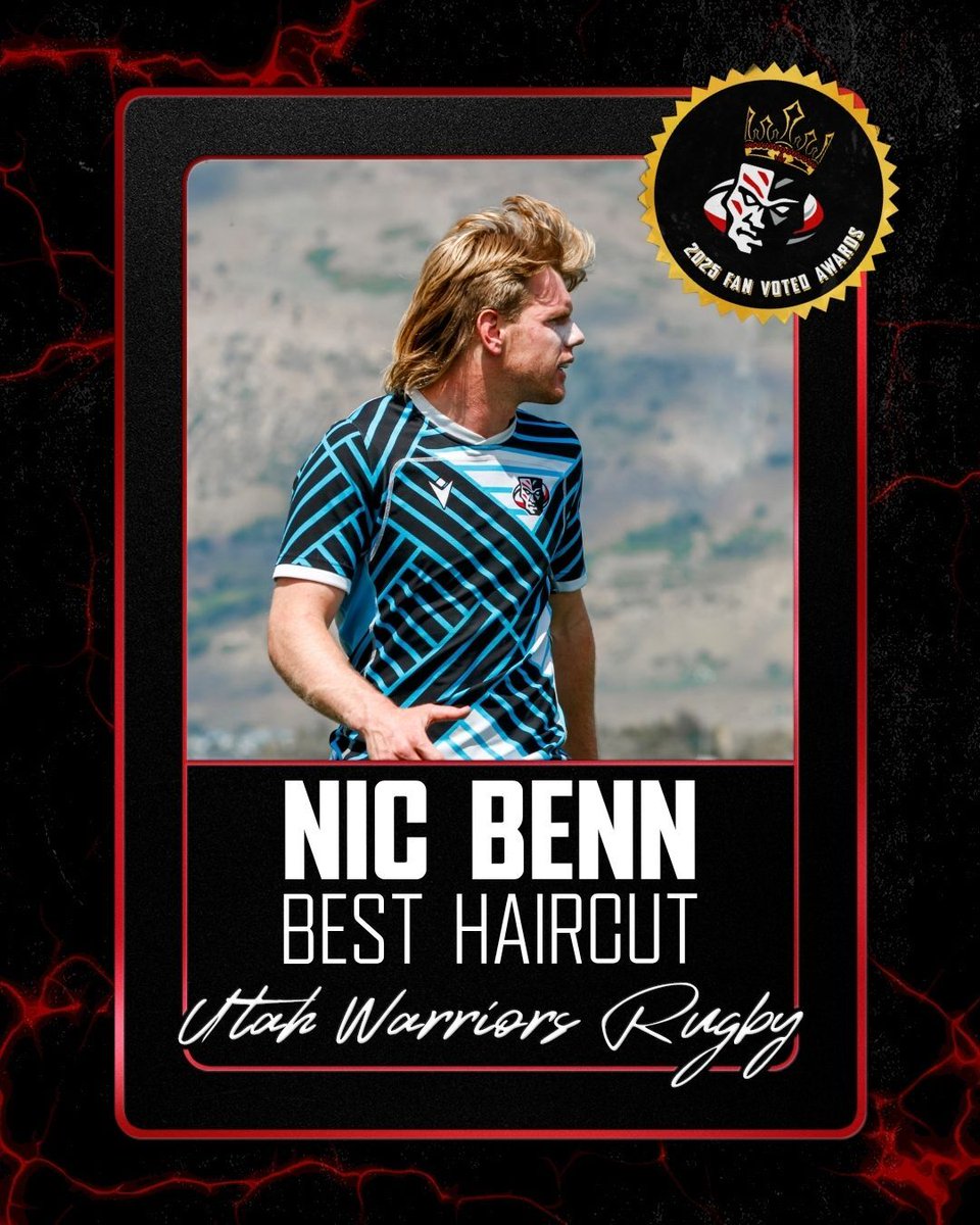 utwarriorsrugby's tweet image. FAN VOTED. WARRIOR NATION APPROVED. Huge congrats to our 2025 Fan Voted Award winners.
Thanks to every fan who voted and helped spotlight the stories that defined our season.
Already fizzing for 2026 and the epic moments still to come.
Lock in '26 Season Tickets: 801-477-7652