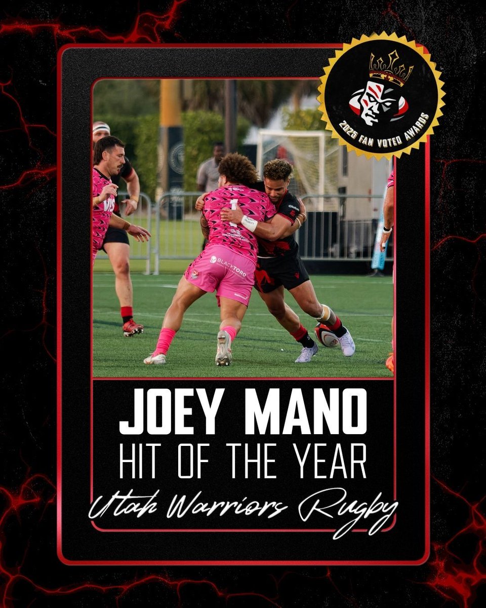 utwarriorsrugby's tweet image. FAN VOTED. WARRIOR NATION APPROVED. Huge congrats to our 2025 Fan Voted Award winners.
Thanks to every fan who voted and helped spotlight the stories that defined our season.
Already fizzing for 2026 and the epic moments still to come.
Lock in '26 Season Tickets: 801-477-7652