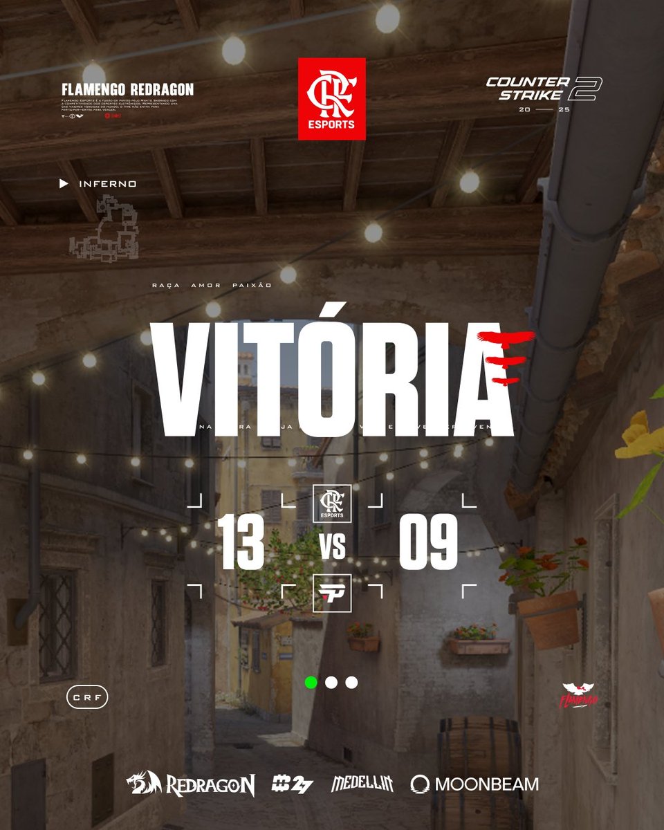 Vitória no primeiro mapa!
Vamos agora para o mapa de Mirage.