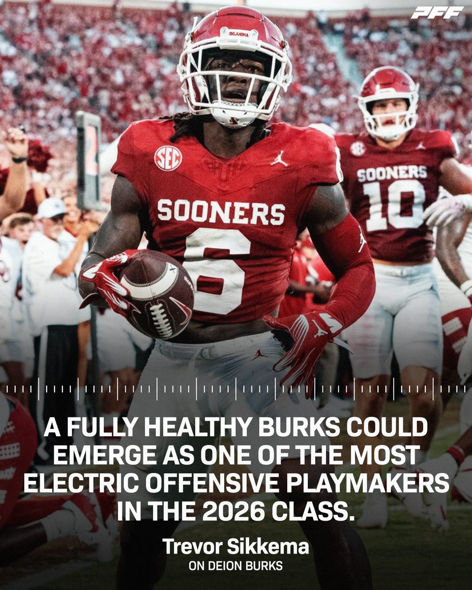 Look for Oklahoma’s Deion Burks to Bounce Back in 2025🚀
