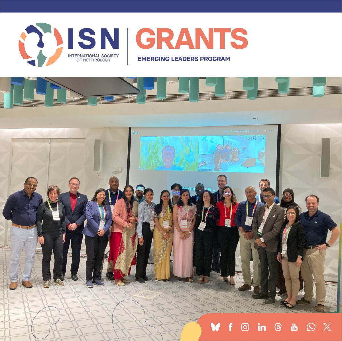 From ELP to global impact: see how past members are leading change in kidney care. Ready to be next? 🌍 Apply by Sept 15, 2025 👉 lite.spr.ly/6006JWBG #ISN_ELP #Nephrology #LeadershipInHealth