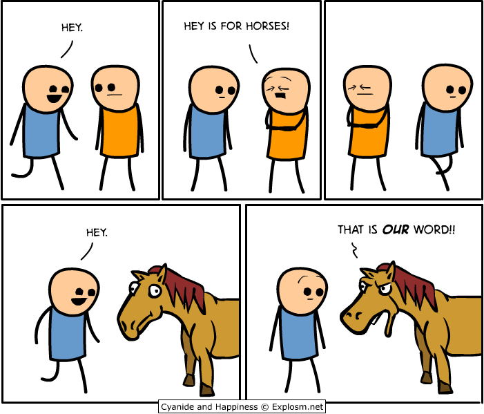 Explosm's tweet image. Dagnabbit!