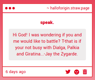 arceustheog's tweet image. a friendly battle sounds fun! i would love to. let us schedule a time.