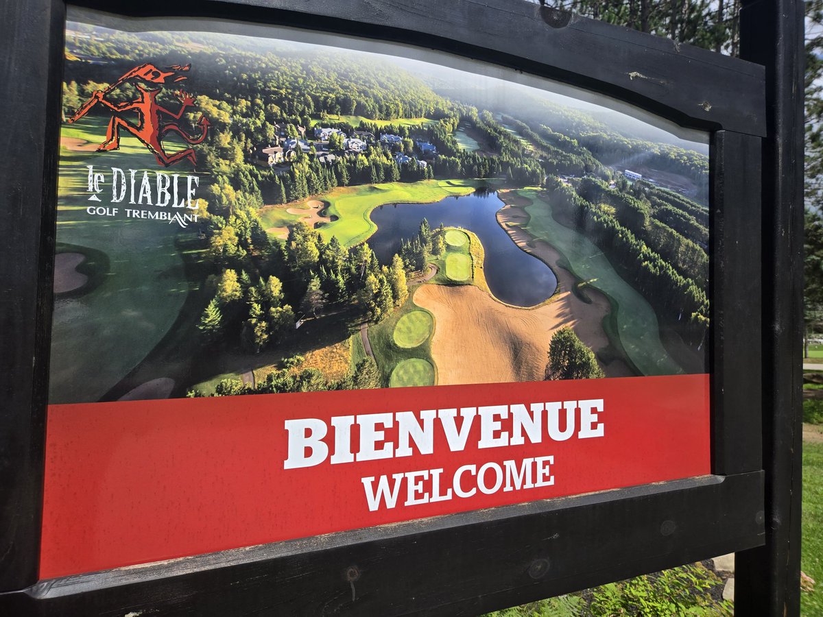 MLSFantasyHebdo's tweet image. Début de ma semaine de golf à Tremblant.