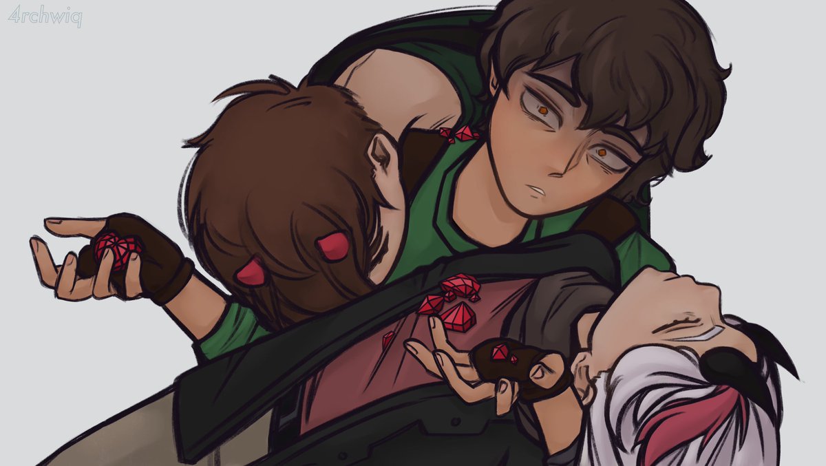 First post kinda nervous…Fruit trio as alien stage!!
#outsiderstwt #OutsidersSMP #outsidersfanart