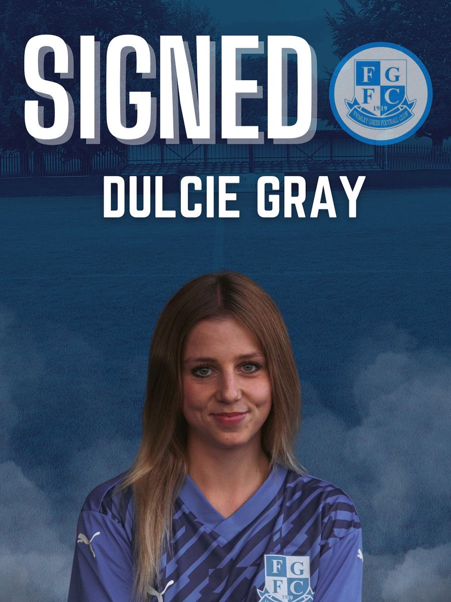 official_FGFC's tweet image. ๐ต SIGNED ๐ต
Dulcie Gray joins for 2025/26! โก๏ธ๐
Ex-Saltdean & Haywards Heath โ a technical, pacey winger who loves to take on players! ๐ฏ๐
#FGFC #UpTheGreen #Signed #BlueArmy #WomensFootball