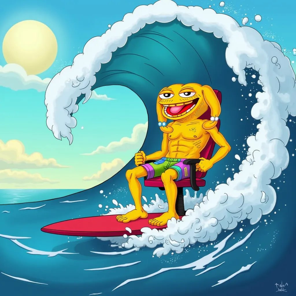 We wouldn't be $KRAZY $ANDY without some waves. 🌊

However, one thing is certain: we will ride up with the other Alter-Egos. The Boy's Club is comprised of $PEPE, $BRETT, $ANDY, and $WOLF. Alter-Egos are $PEEZY, $KRAZY, $ICE, and $BMONEY. It's that simple, study family. 👌