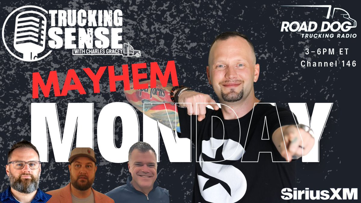 The Dr. Phil of Trucking (@dr_phil_truckn) on Twitter photo Whats the craziest Road story you got?
Call in to <a href="/TruckingSense/">Trucking Sense w/ Charles G.</a> and sound off..
888-876-2336 Whats the craziest Road story you got?
Call in to <a href="/TruckingSense/">Trucking Sense w/ Charles G.</a> and sound off..
888-876-2336