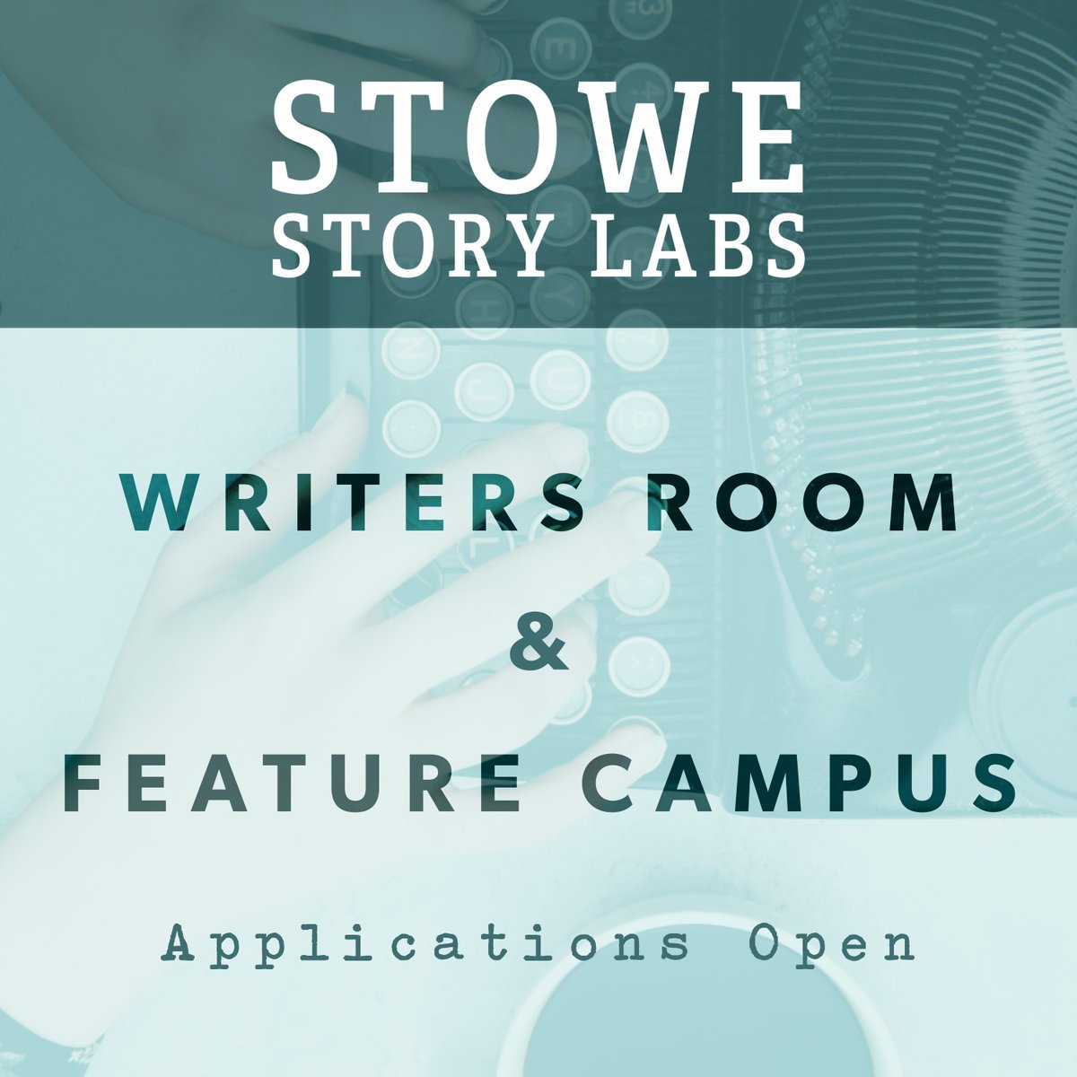 Our friends at Stowe Story Labs are now accepting applications for two fall online writing programs: Feature Campus, a feature script writing program; and Writers Room, a two-part TV writing program. Apply here: bit.ly/4jqSTfJ and learn more at loom.ly/oqLFdOo
