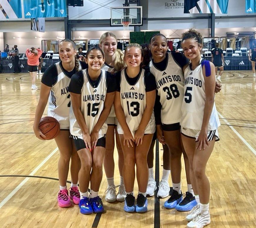 Playing AAU has been more than just basketball. It has given me experiences &amp; relationships that will stick w/me forever. Thank you to my coaches &amp; teammates many who have become friends &amp; like family thru shared sweat &amp; dreams! What an unforgettable ride. #NextChapter 🩵🥰🏀