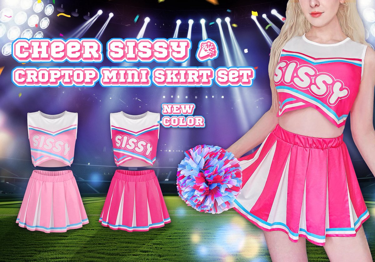 💝Littleforbig Cheer Sissy Skirt Set Hot Pink💝 released on LittleForBig.com &amp; Amazon 💝 Search “Littleforbig Cheer Sissy Skirt Set Hot Pink” to find 💝
Model @strawblondieshortcake (Instagram)
💝
💝
💝
💝
#sissyslut #sissyboy #sissyhupno #sissyslave #sissylove