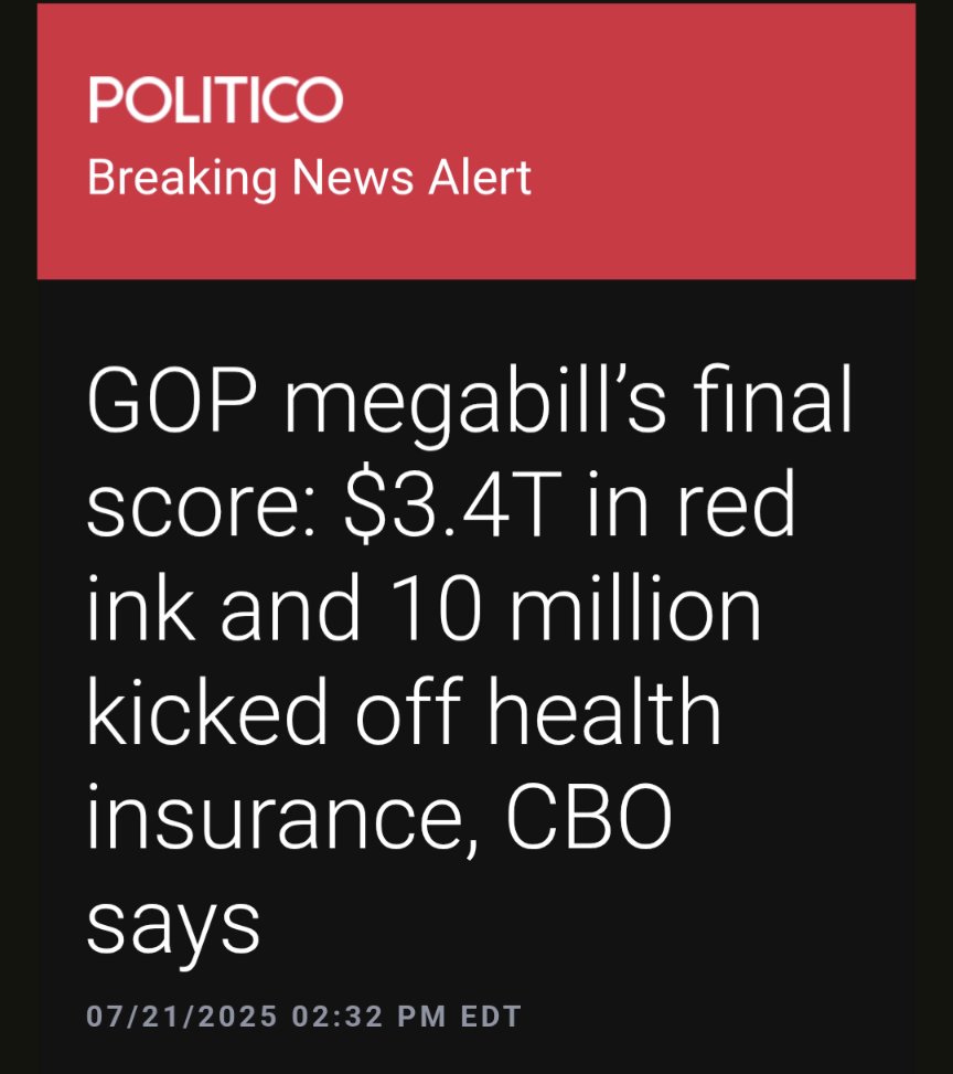 Matt4VA's tweet image. The final score is in from the CBO....
What a shitty piece of legislation.
