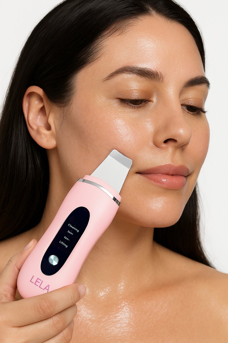 SpaSciences's tweet photo. Try LELA today - https://t.co/0Klohob1vp…LELA: one device, four spa‑level modes—deep cleanse, pore extraction, serum push, and skin lifting—for smoother, radiant glow all in your palm ✨ https://t.co/3tnX8trUE8