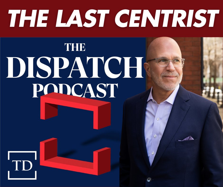 smerconish's tweet image. Michael joins @Jamie_Weinstein on the latest episode of The Dispatch Podcast (@thedispatch) to discuss the state of centrism and the future of the Republican Party.
Listen to the #podcast here 🎧➡️ loom.ly/ra3Ja1Y