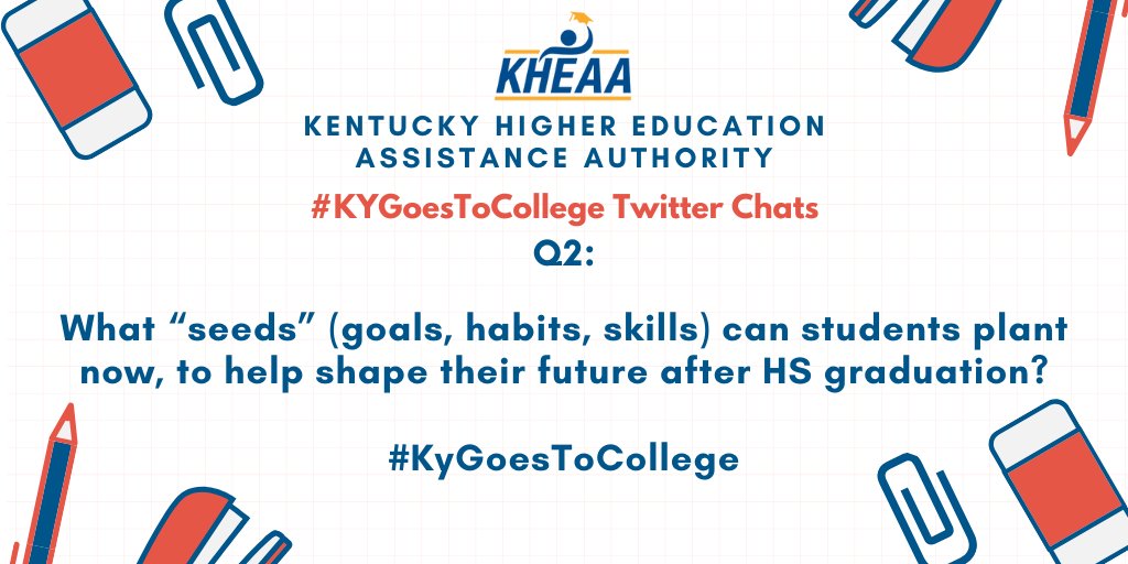Loving these answers!! Graduation has come and gone...what can these new graduates do to get things going to shape their future? #KYGoesToCollege