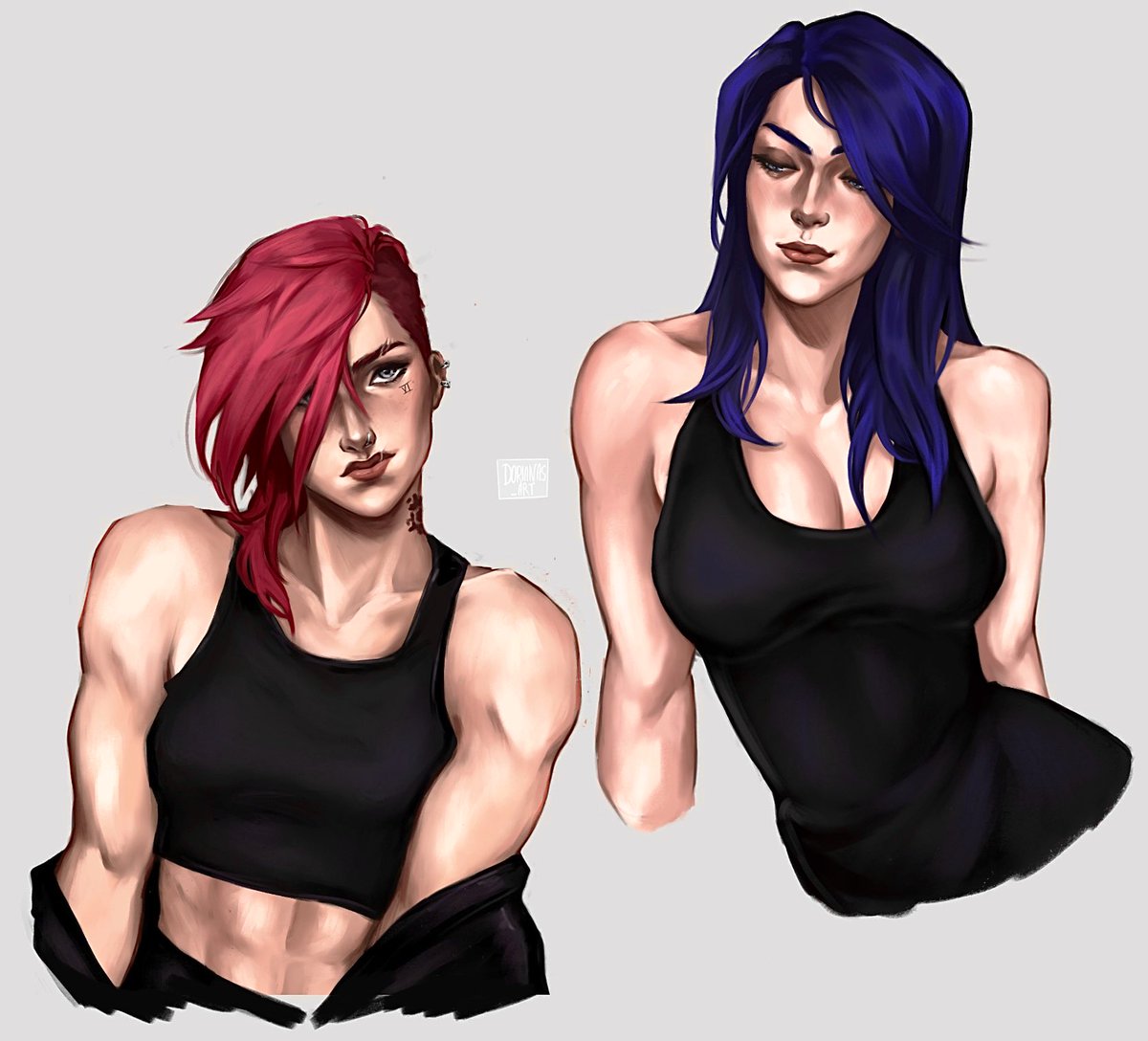dorianas_art's tweet image. #caitvi I could make these into matching pfp if you guys want