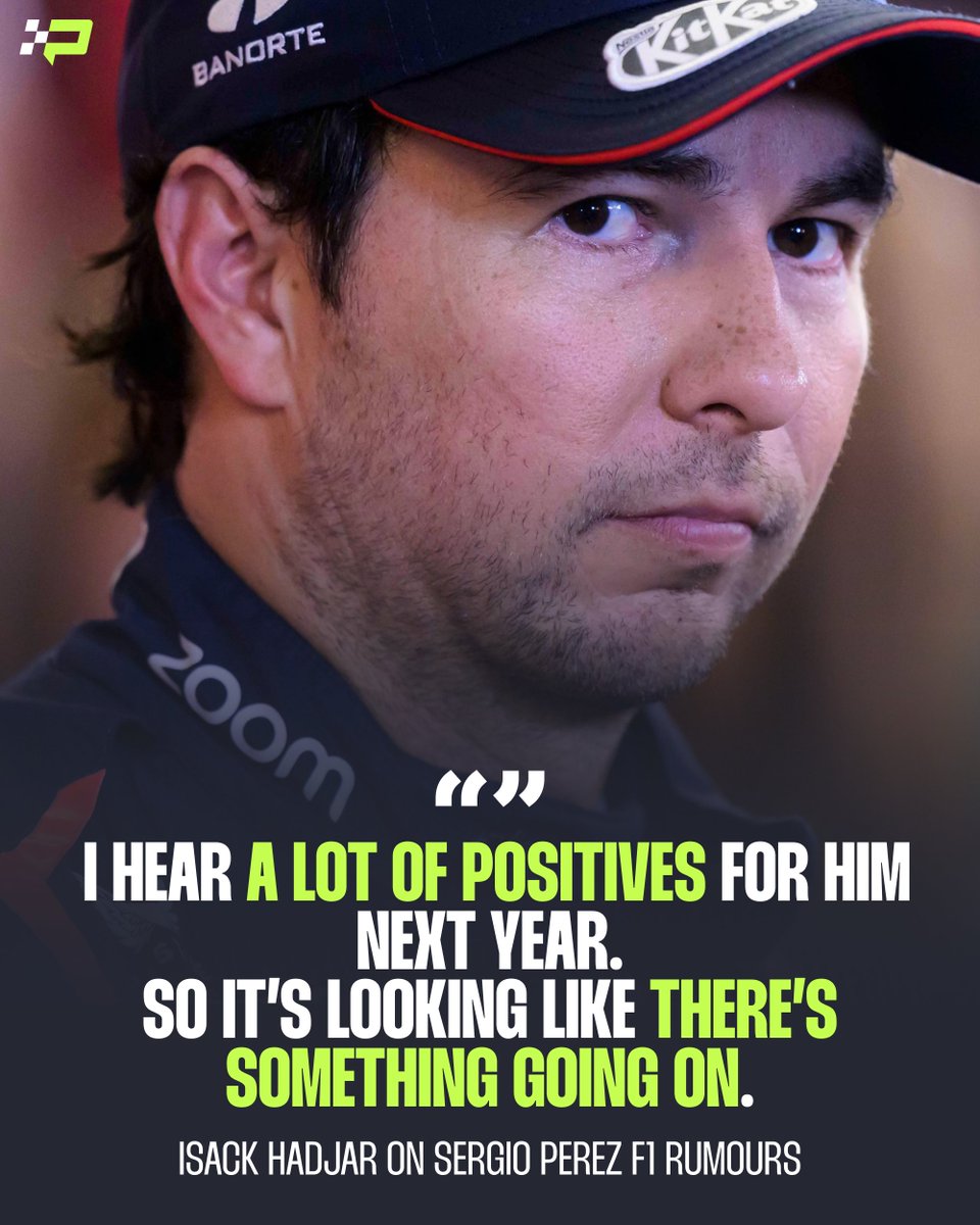 Planet_F1's tweet image. More fuel for the fire as Sergio Perez continues to be linked with an available cockpit on the grid for #F1 2026...
Read More: planetf1.com/news/isack-had…