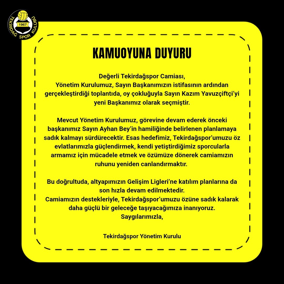 Tekirdağspor (@tekirdagsk) on Twitter photo 